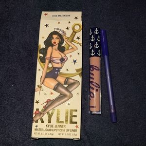 Kylie cosmetics kiss me sailor matte lipstick and lipliner